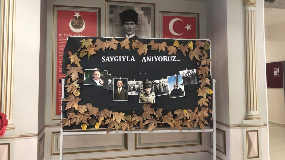 Gazi Mustafa Kemal Atatürk'ü Rahmet ve Saygıyla Andık